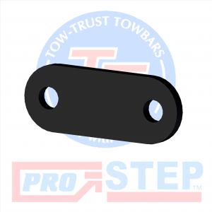 8mm Steel Black E-coated Spacer Plate