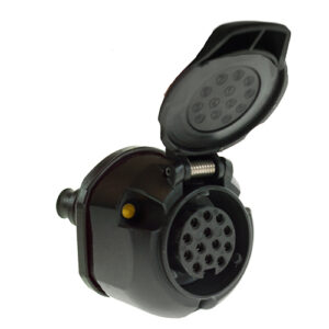 MP129 Professional 12V 13 Pin Plastic Socket