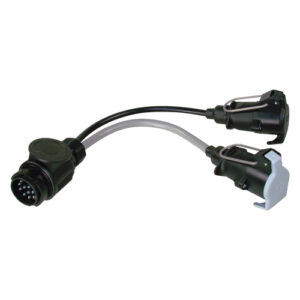 MP603 Adaptor 13 Pin Vehicle To 7 Pin 12N & 12S Trailer